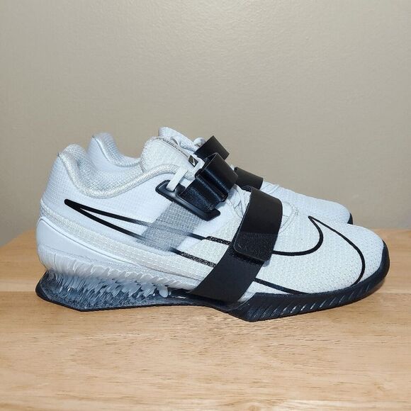 nike romaleos 4 black white